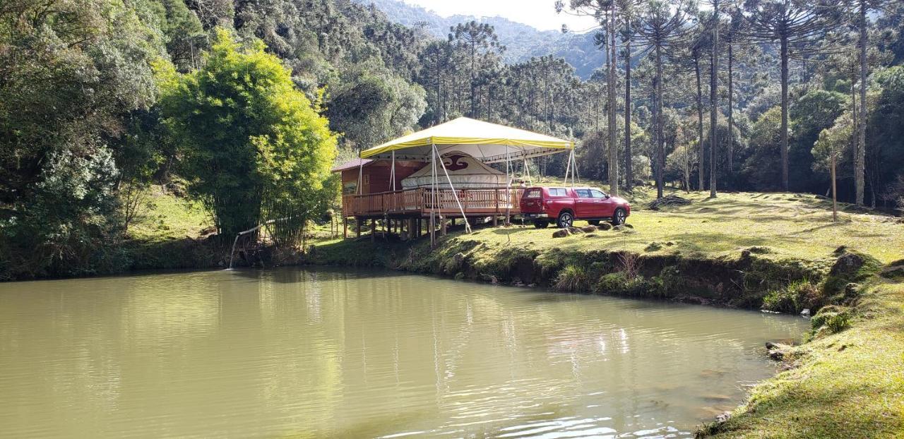 Casa Campo Yurt 3 Aconchego tenda mongólica Wifi Urubici Exterior foto